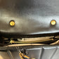 Tory Burch Kira 83943 black quilted satchel detail