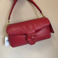 Coach C0772 Pillow Tabby 26 shoulder bag in red detail