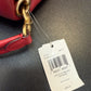 Coach C0772 Pillow Tabby 26 shoulder bag in red detail