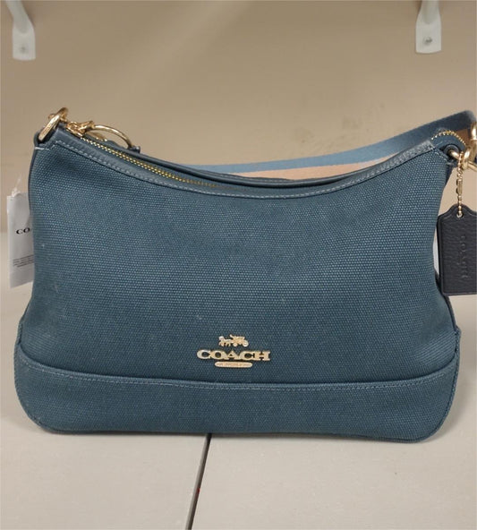 Coach CA626 Canvas Ellis Shoulder Bag - Midnight Multi