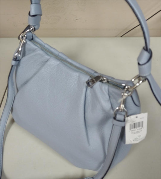 Coach C4068 Pebble Leather Everly Shoulder Bag - Silver/Twilight