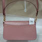 Coach CE564 Morgan Shoulder Bag Patent Crossgain Leather - Dusty Rose