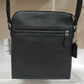 Coach 4011 Men's Houston Flight Bag in Pebble Leather - Black