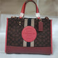 COACH 4113 Dempsey Carryall In Signature Jacquard With Coach Patch & Stripe