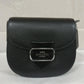 Coach CG470 Morgan Saddle Bag Pebble Leather & Snake Embossed Trim - Black Multi