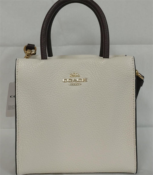 COACH C2183 Mini Cally Crossbody In Colorblock Signature Canvas - Light Khaki Multi