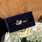 Swarovski Crystal Swan bracelet detail