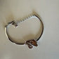 Swarovski Crystal Swan bracelet detail
