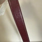 Coach 78181 pink leather belt detail