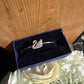 Swarovski Crystal Swan bracelet detail