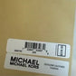 Michael Kors brown leather belt packaging