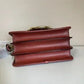 Coach C8450 brown signature satchel detail