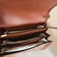 Coach C8450 brown signature satchel detail