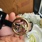 Coach 78181 pink leather belt front view