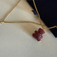 Swarovski Gold-Tone Chain Necklace with Red Teddy Bear Pendant - 5388876 - detail 8