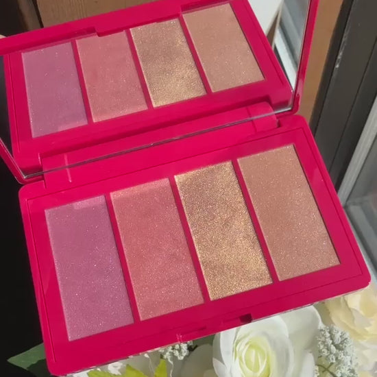 Lancome shimmer face palette product video