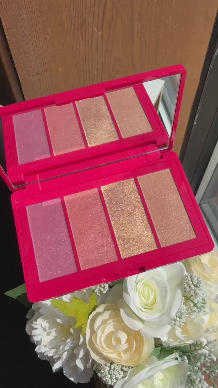 Lancome shimmer face palette product video