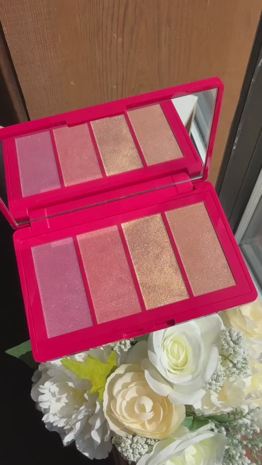 Lancome shimmer face palette product video
