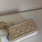 Tory Burch quilted cream leather chain crossbody product video