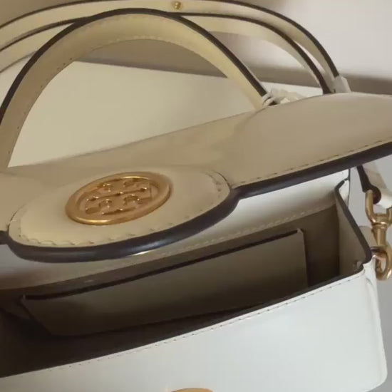 Tory Burch Robinson top handle bag video
