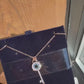 Swarovski rose gold key pendant necklace product video