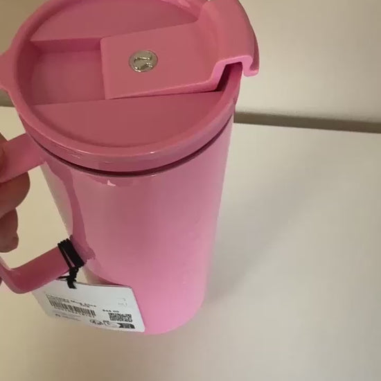 lululemon pink 20 oz insulated mug product video