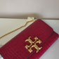 Tory Burch 77037 Eleanor embossed clutch product video