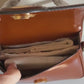 Tory Burch Robinson small brown top handle bag product video