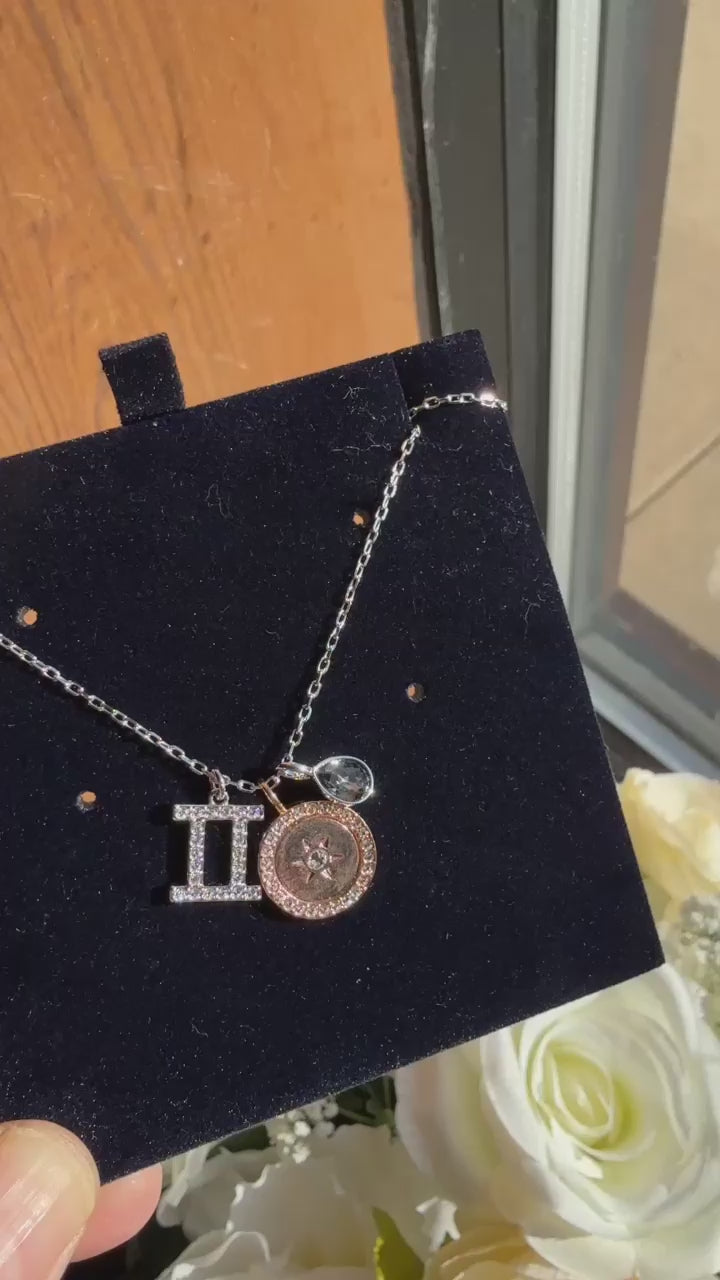 Swarovski Gemini Zodiac Crystal Pendant Necklace - 5349217 product video
