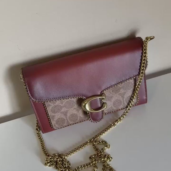 Coach 6909 colorblock chain crossbody bag product video
