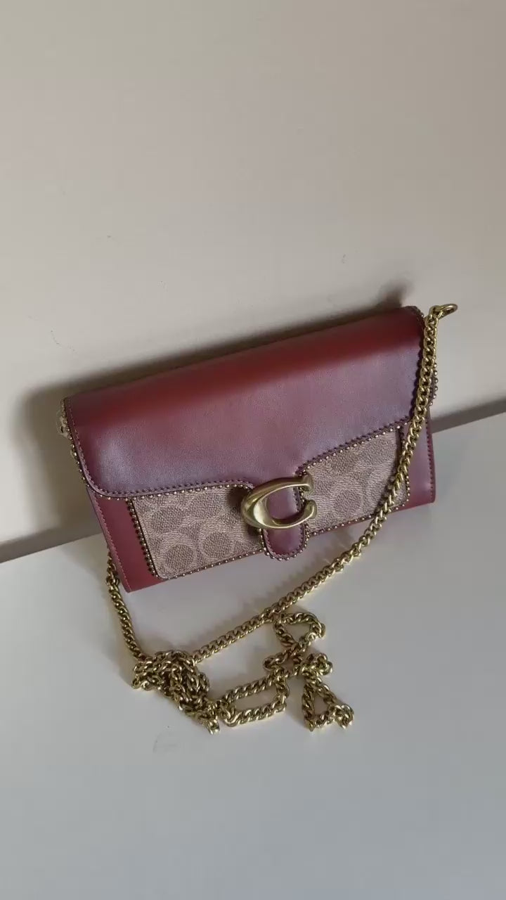 Coach 6909 colorblock chain crossbody bag product video