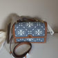 Tory Burch T Monogram denim shoulder bag product video