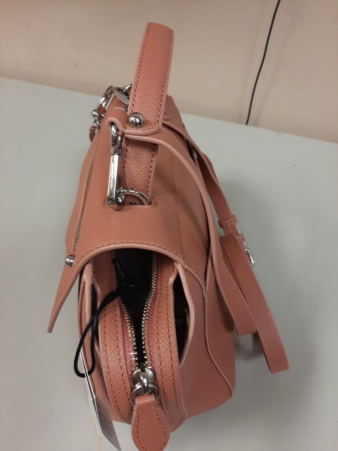 Rebecca Minkoff Gabby Leather Satchel - Medium - Desert Rose