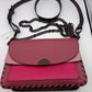 COACH 76034 Dreamer Shoulder Bag In Colorblock With Whipstitch - Pink Multi