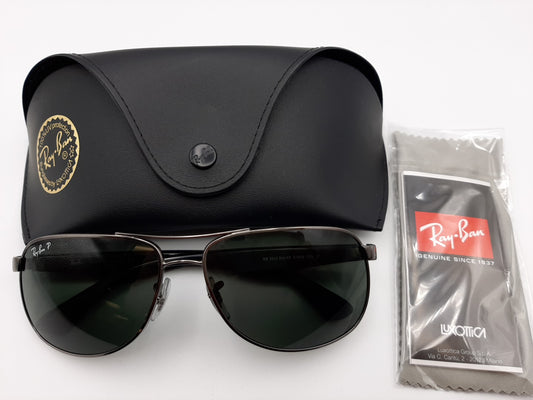 Ray Ban RB3502 004/58 61-14 135 3P Grey Sunglasses - New