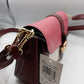 Coach C4065 Georgie Pebbled Leather Shoulder Bag - Chalk/Confetti Pink Multi