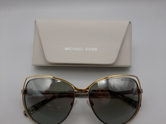 Michael Kors MK1013 Audrina I 11196V 58-15 140 2N Gold/Silver Sunglasses