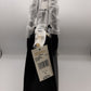 Michael Kors Mercer Medium Pebbled Leather Messenger Crossbody Bag - Black