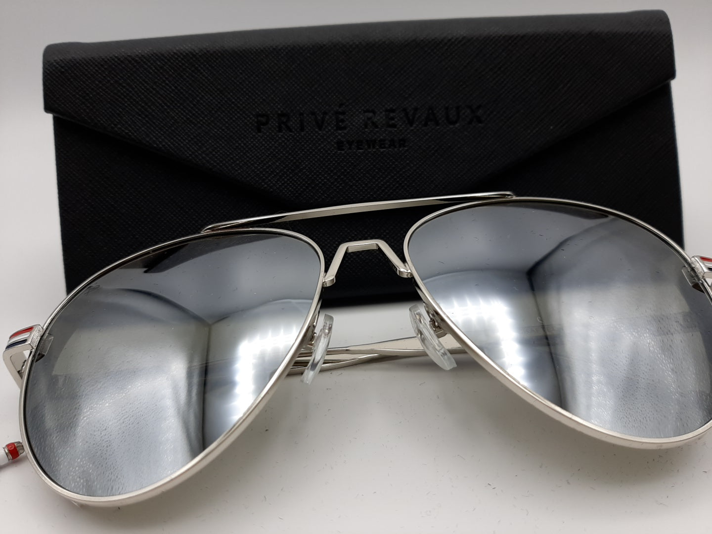 Prive Revaux Women's The G.O.A.T Silver Polarized Sunglasses