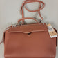 Rebecca Minkoff Gabby Leather Satchel - Medium - Desert Rose