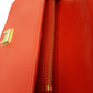 PINKO Mini Love Simply 2 Shoulder Strap Leather Crossbody In Rosso Cinese