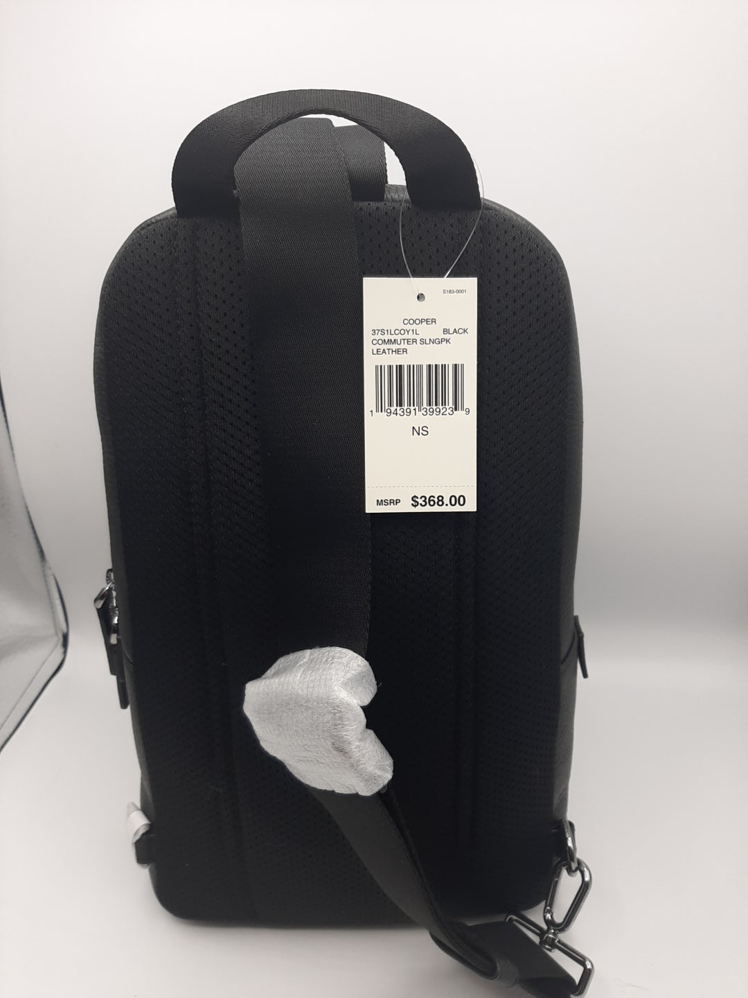 cooper pebbled leather commuter backpack Michael Kors Cooper Commuter Slingpack Backpack Pebbled Leather
