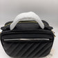 Michael Kors Rose Small Top Handle Quilted Crossbody Bag - Black