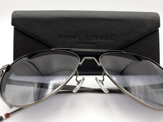 Prive Revaux Women's TThe G.O.A.T Limited Edition Gray Polarized Sunglasses