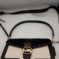 Coach 5555 Georgie Shoulder Bag With with color lock Linear Quilting - Chalk Multi