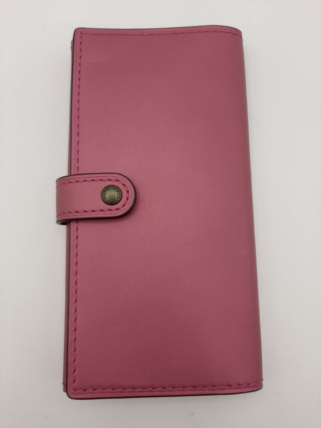 COACH F27250 Slim Trifold Wallet  Glovetanned Leather - Purple