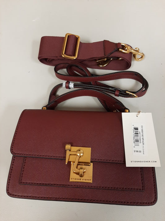 Etienne Aigner Leah Top Handle Crossbody Color Antic Cordovan