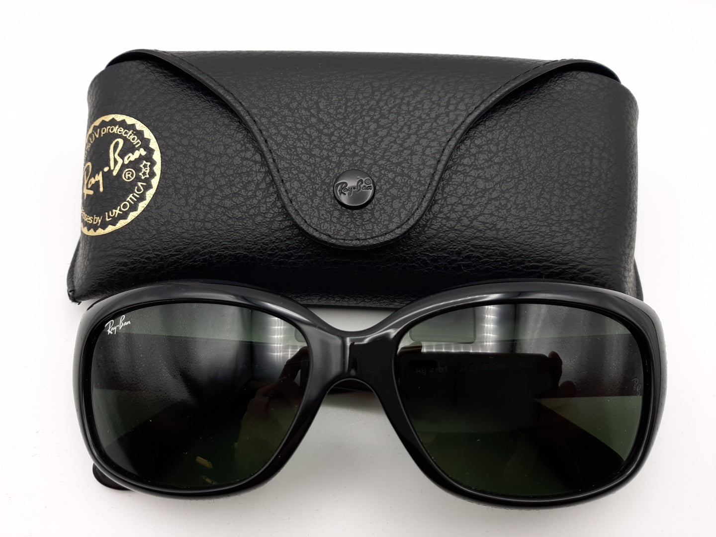 Ray Ban RB4101 JACKIE OHH 601 3N Black Sunglasses/New