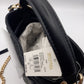 Michael Kors Suri Small Bucket Crossbody Bag Vegan Faux Quilted Leather - Black