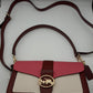 Coach C4065 Georgie Pebbled Leather Shoulder Bag - Chalk/Confetti Pink Multi